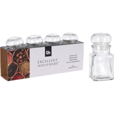 VASETTO VETRO PORTASPEZIE 7X9C